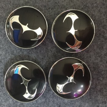 4pcs 60mm Batman Car emblem Wheel Center Hub Cap Rim Badge cover styling Black amp; Blueamp; yellow