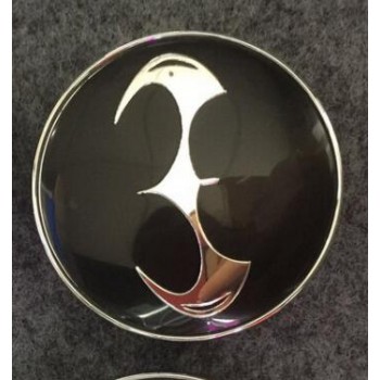 4pcs 60mm Batman Car emblem Wheel Center Hub Cap Rim Badge cover styling Black amp; Blueamp; yellow