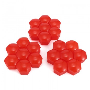 17MM 20pcs  Wheel Lug Nut Center Cover Caps + Removal Tool For VW Golf Passat for Audi A1 A4 A3 Q5 Q7 2013-2015 321601173A