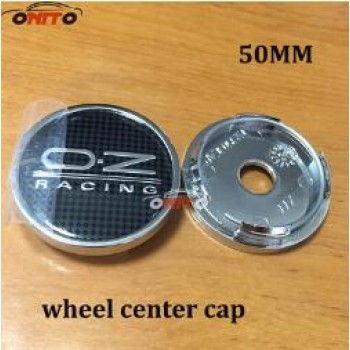 4pcs/set 50mm center cap logo car wheel center hub cap emblem Dust-proof badge Sticker for OZ RACING