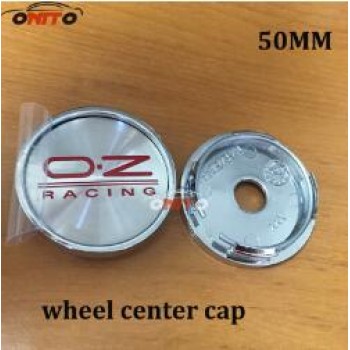 4pcs/set 50mm center cap logo car wheel center hub cap emblem Dust-proof badge Sticker for OZ RACING