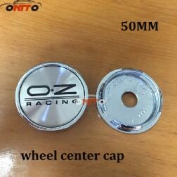 4pcs/set 50mm center cap logo car wheel center hub cap emblem Dust-proof badge Sticker for OZ RACING