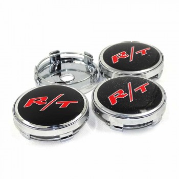 Good Quality Car Styling 4 pcs/set 60mm/56mm ABS Chrome Emblem For Dodge Car Wheel Hub Center Centre Cap Silver Hubcaps Cover