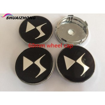 20pcs High quality 56.5mm 60mm DS DS3 DS5 DS6 Deesse PSA logo Car emblem Wheel Center Hub Cap wheel Badge covers Stickers