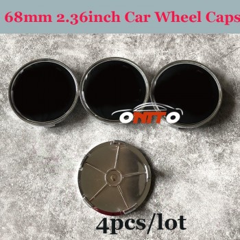 4pcs/set 68mm for bmw E63 E64 E65 E86 E89 E85 E91 E92 Auto accessories car wheel hub cap logo badge wheel center emblem covers