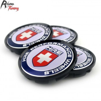 Rhino Tuning 63mm (57mm) 4PC HRE Performance Emblem Car Wheel Center Cap For OZ Racing Superturismo LM M595 Auto Centre Caps 827