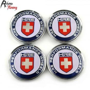 Rhino Tuning 63mm (57mm) 4PC HRE Performance Emblem Car Wheel Center Cap For OZ Racing Superturismo LM M595 Auto Centre Caps 827