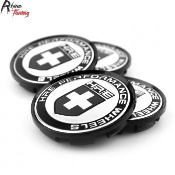 Rhino Tuning 63mm (57mm) 4PC HRE Performance Emblem Car Wheel Center Cap For OZ Racing Superturismo LM M595 Auto Centre Caps 827