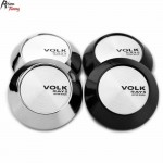 Rhino Tuning 4pcs 68mm(62mm) Rays Car Wheel Center Caps Volk Emblem For Rota Slipsteam Advan RS Konig Feather Wheel Rim Cap 475