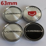 KOM POWER 63MM VOSSEN Sticker Emblema Wheel Center Cap Hub Cap Wheel Cover VOSSEN Centro Tapas Llantas Calota Centro Rodas