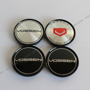 KOM POWER 63MM VOSSEN Sticker Emblema Wheel Center Cap Hub Cap Wheel Cover VOSSEN Centro Tapas Llantas Calota Centro Rodas