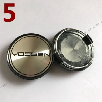 KOM POWER 63MM VOSSEN Sticker Emblema Wheel Center Cap Hub Cap Wheel Cover VOSSEN Centro Tapas Llantas Calota Centro Rodas