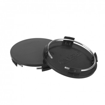 4Pcs 60mm Universal No Logo Black Car Wheel Hub Cover Wheel Hub Center Caps Rim Cover Auto Replacement  Accessories