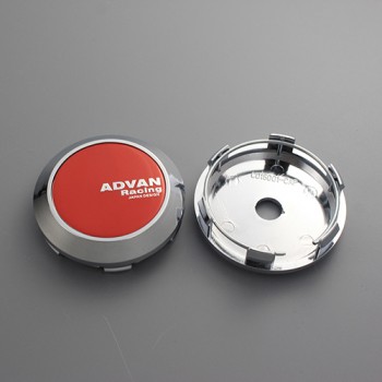 KOM 4pcs 68/64mm clip xxr rim cover cap ssr racing center cap for wheel advan sign sticker badge emblem hub cap enjoliveur roue