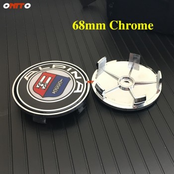 20pcs 68mm 2.68inch Carbon Car Wheel Center Logo emblem Badge PVC Auto Wheel Hub Caps For bmw Alpina X5 X6 1 2 3 4 5 6 7 series
