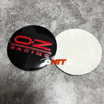 4PCS /lot 60mm Car Emblem Badge wheel hub caps For O.Z OZ Racing Logo for vw bmw volvo skoda benz prosche ford car covers