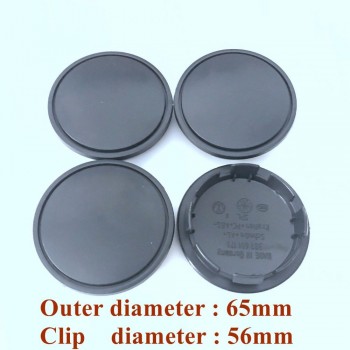 KOM POWER No Logo Wheel Center Cap Car Covers For Rims Auto Replacement Parts Wheels Tires Accessories 4pc Hubcaps 60/63/65/68mm