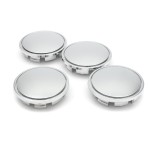 4pcs 65mm Car Wheel Center Hub Caps Universal Tyre Rim Cap Cover Chrome