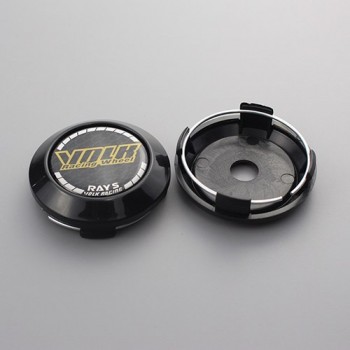 KOM 64/60mm clip car styling japan volk wheels center cap set of 4 voiture dust-proof hoodf for rays volk te37 with steel ring