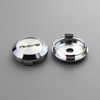 KOM 64/60mm clip car styling japan volk wheels center cap set of 4 voiture dust-proof hoodf for rays volk te37 with steel ring