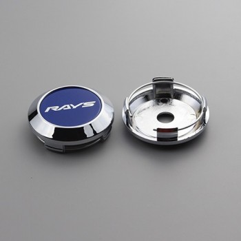 KOM 64/60mm clip car styling japan volk wheels center cap set of 4 voiture dust-proof hoodf for rays volk te37 with steel ring