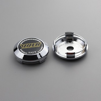 KOM 64/60mm clip car styling japan volk wheels center cap set of 4 voiture dust-proof hoodf for rays volk te37 with steel ring