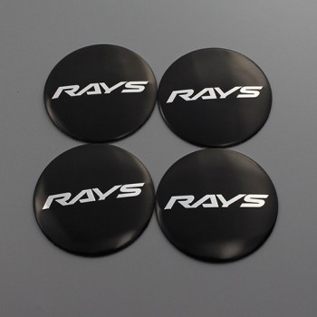 KOM 56.5mm 4pcs/lot wheels sticker center hub auto refitting logo centre sticker emblems rays volk ssr work vs ms jp sign badges