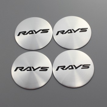KOM 56.5mm 4pcs/lot wheels sticker center hub auto refitting logo centre sticker emblems rays volk ssr work vs ms jp sign badges