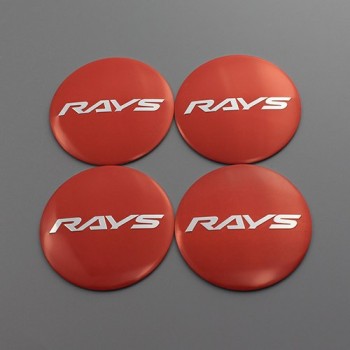 KOM 56.5mm 4pcs/lot wheels sticker center hub auto refitting logo centre sticker emblems rays volk ssr work vs ms jp sign badges