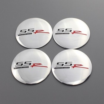 KOM 56.5mm 4pcs/lot wheels sticker center hub auto refitting logo centre sticker emblems rays volk ssr work vs ms jp sign badges