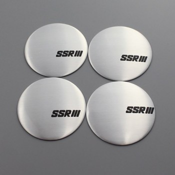 KOM 56.5mm 4pcs/lot wheels sticker center hub auto refitting logo centre sticker emblems rays volk ssr work vs ms jp sign badges