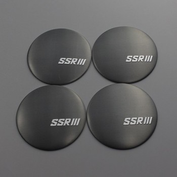 KOM 56.5mm 4pcs/lot wheels sticker center hub auto refitting logo centre sticker emblems rays volk ssr work vs ms jp sign badges