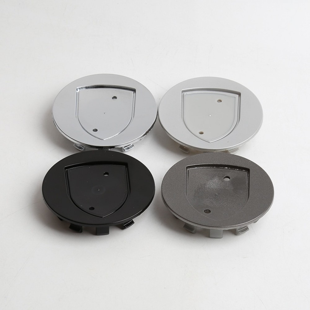 4pcs Black Silver Grey Chrome Wheel center hub caps 75mm 76mm for porsche VW car wheel