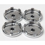 4pcs 60mm Blue White Black Alloy wheel center rim hub caps Emblem Badge for VW bmw