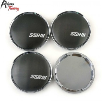 Rhino Tuning 63mm 4PC SSR Emblem Car Wheel Centre Cap For OZ Racing Superturismo WRC Auto Styling Center Hub Caps 825