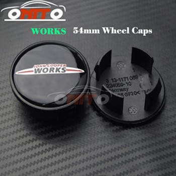 Best Quality 20pcs 54mm Car cover Emblem auto Wheel Center caps For Mini R56 R50 F56 F55 R58 R59 R60 R61 Accessories Car Styling