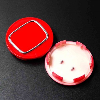4pcs/lot 69mm silver/Black/Red H car Emblem Badge Wheel Hub Caps Rims Cover For Honda  wheel center cap