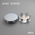 KOM 65mm no logo blank wheel center cap for car accessory rims covers universal centre tapa dust protector clip 58.5mm KP65585PM