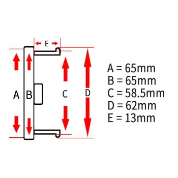 KOM 65mm no logo blank wheel center cap for car accessory rims covers universal centre tapa dust protector clip 58.5mm KP65585PM