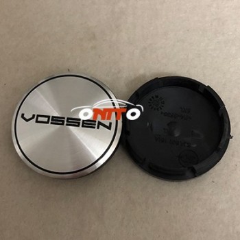 4pcs/set of 56mm 2.20inch ABS Label Car Emblem badge Wheel hub Caps Car Stickers car-styling for  Vossen logo badge