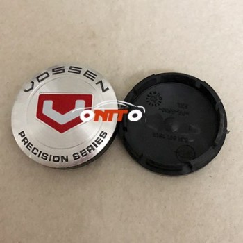 4pcs/set of 56mm 2.20inch ABS Label Car Emblem badge Wheel hub Caps Car Stickers car-styling for  Vossen logo badge