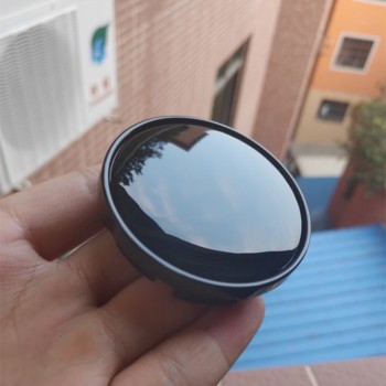 1 Pc 60mm Glossy Black Wheel Rim Center Cap NO Logo Black ABS Plastic Wheel Cover Auto Hubcaps Cover