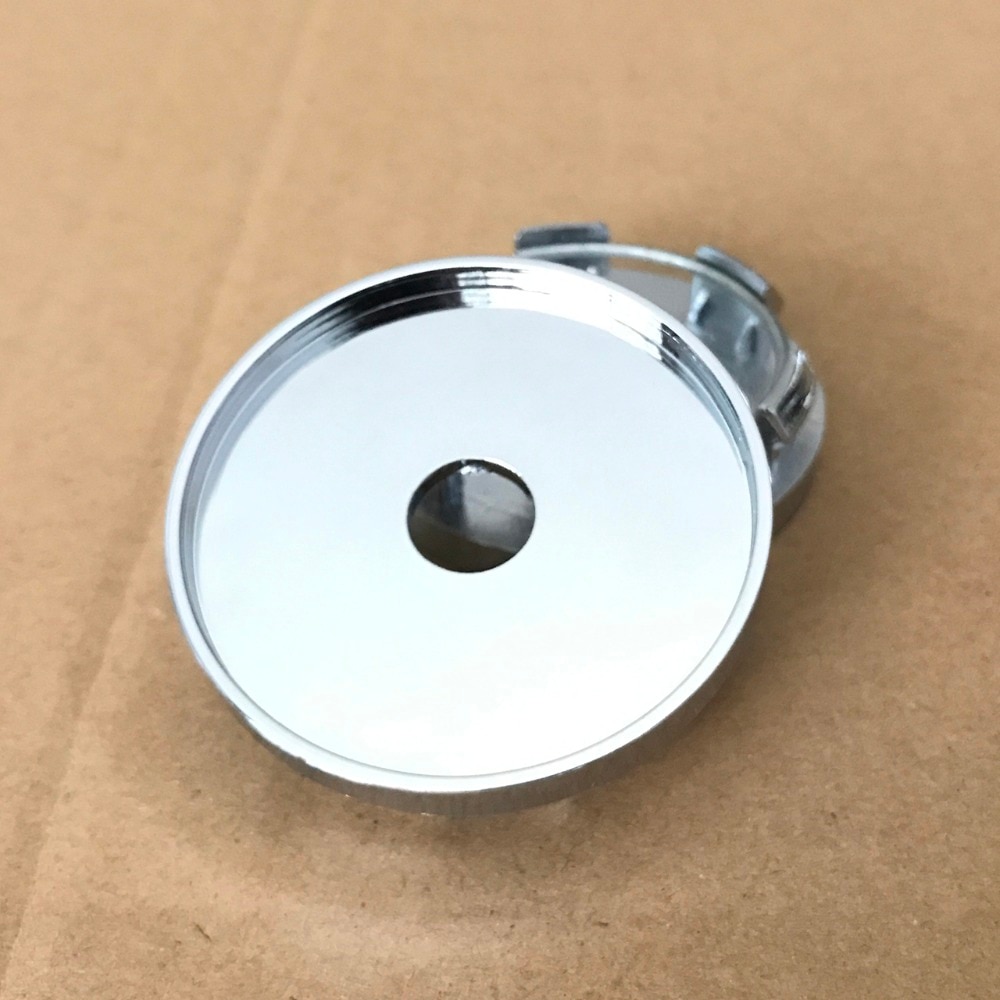 56MM Blank Center Cap For Rims No Logo Emblem Sticker 51mm Clip Diameter Wheel Cover Hubcaps KOM POWER