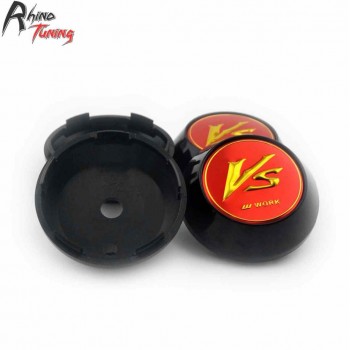 Rhino Tuning 65mm 4PC Car Wheel Center Caps VS Work For Work Emotion X17 Wheel Centre Hub Cap Auto Styling 838