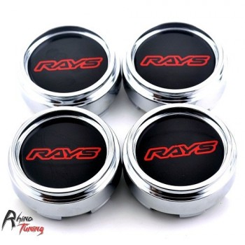 Rhino Tuning 66mm(61mm) 1Lot Car Styling RAYS Work Emotion Wheel Center Caps Emblem For Volk CE28 Rim TE37 Tokyo Time Attack 555