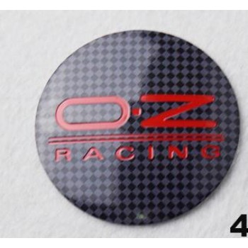 4pcs/lot Modified Car Wheel center caps For OZ OZ Racing logo Badge Emblem Wheel hub Caps 60mm Car Accessories Auto Rims covers