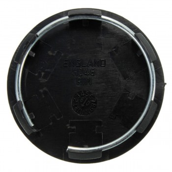 4Pcs 50mm Black Durable Car Hood Wheels Centre Blank Cap Hubcap Mounted Covers