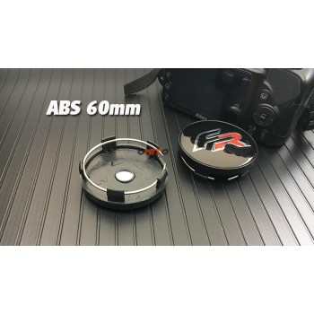 4pcs one set 135mm 64mm 56MM 60mm FR Logo Car Wheel Hub Center decals badge emblem for Seat Leon FR wheel center hubcaps covers