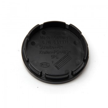 20pcs Black Chrome Alloy Wheel Center Cap Badge Emblem Cover 6N0601171 55MM