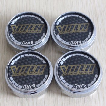 High Quality KOM POWER 66mm Volk Wheels RAYS Sticker Emblem Wheel Cover Hubcap Wheel Volk Racing Caps Volk Logo 66MM Center Caps